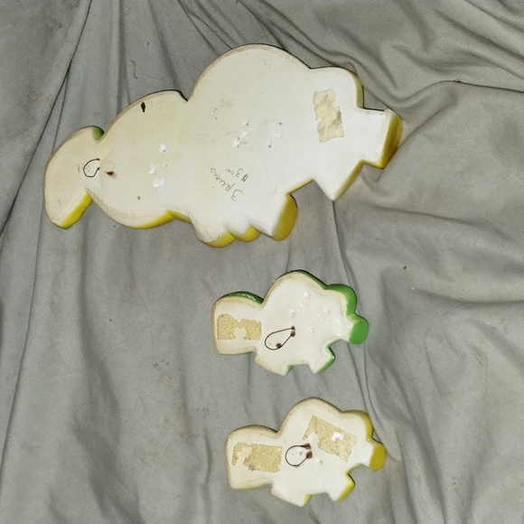 Miller Studio Inc 1976 turtle with 2 children turtles - Picture 3 of 8